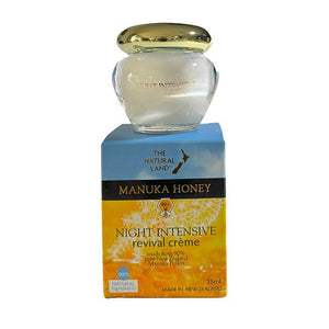 Natural Land Manuka Honey Night Revival Creme - ShopNZ