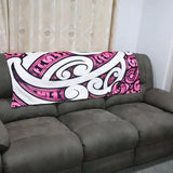 Hot Pink Maori Baby Cot or Buggy Blanket - ShopNZ