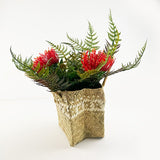 NZ Pohutukawa and Fern Table Decoration