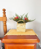 NZ Pohutukawa and Fern Table Decoration