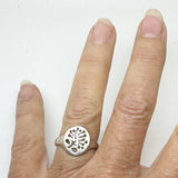 Sterling Silver Pohutukawa Flower Ring