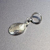 NZ Sterling Silver Paua Shell Charm - ShopNZ