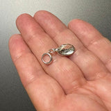 NZ Sterling Silver Paua Shell Charm - ShopNZ