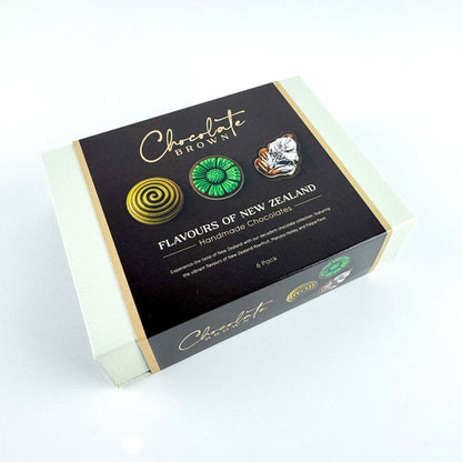 Exquisite Boxed Flavours of NZ Chocolates -Manuka Honey Kiwifruit Feijoa