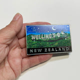 Wellington NZ Blown Away Sign Fridge Magnet