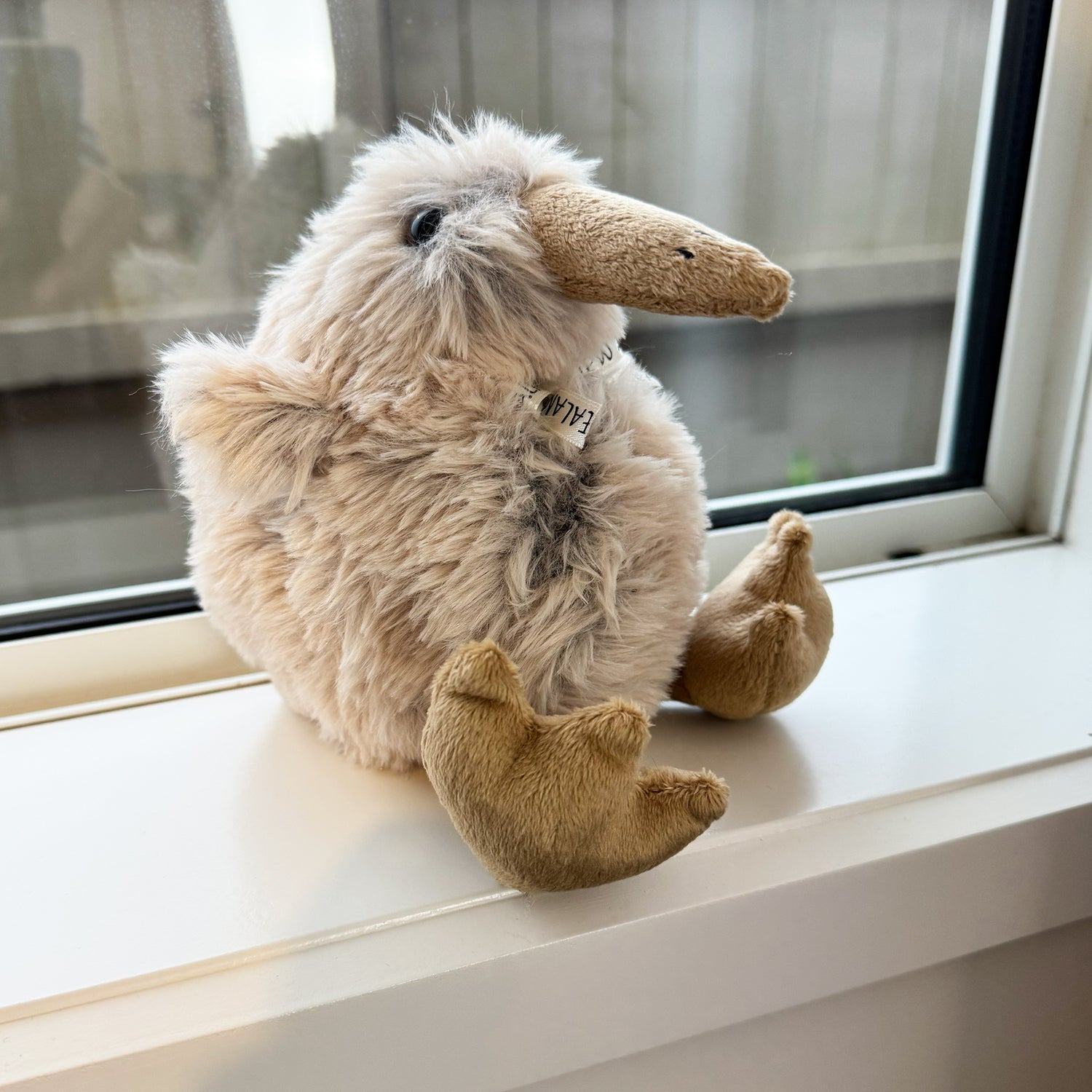 Super Cute Soft Beige Kiwi Bird Plush Stuffed Toy