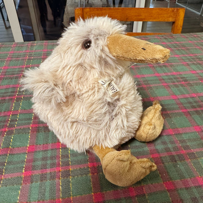 Super Cute Soft Beige Kiwi Bird Plush Stuffed Toy