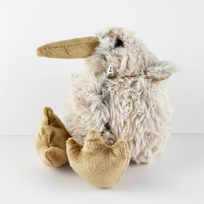 Super Cute Soft Beige Kiwi Bird Plush Stuffed Toy