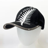Embroidered New Zealand Silver Fern Cap