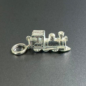 Sterling Silver Steam Locomotive Charm - ShopNZ