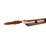 Full Size Maori Taiaha with Carved Shaft and Head