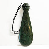 Large 29cm NZ Maori Greenstone Mere - ShopNZ