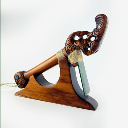 Maori Greenstone Adze -  Toki Pou Tangata