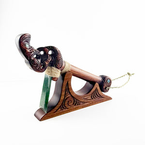 Maori Greenstone Adze -  Toki Pou Tangata