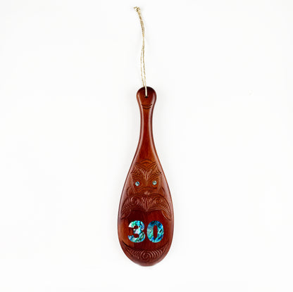 30th Birthday Māori Patu with Optional Engraving
