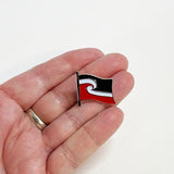 NZ Maori Flag Lapel Badge - Tino Rangatiratanga - ShopNZ