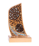 Maori Waka Canoe Stern Leadership Trophy