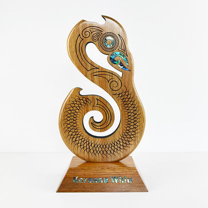 Maori Manaia Protector Trophy - Meaningful Birthday Present