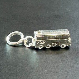 Sterling Silver Tour Bus Charm