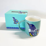 Gorgeous NZ Tui Bird Coffee Mug with Pretty Box