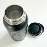 Maori Tattoo Design Insulated Drink Bottle with Handle - ShopNZ