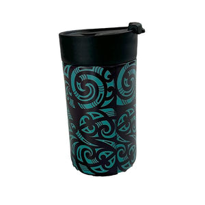 Maori Tattoo Design Insulated Coffee Cup - ShopNZ