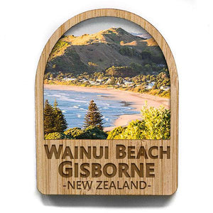 Wainui Beach Gisborne NZ Fridge Magnet