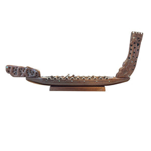 Stunning XL Metre Long Maori Waka Taua Canoe - ShopNZ