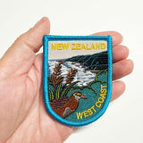 West Coast South Island Iron On Patch - ShopNZ