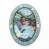 Whanganui River Journey and Kereru Iron On Patch - ShopNZ