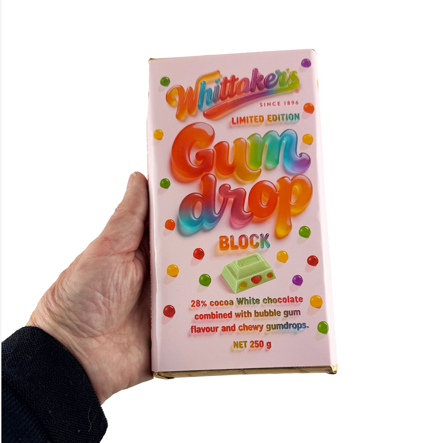 Whittakers Limited Edition Gumdrop White Chocolate Block