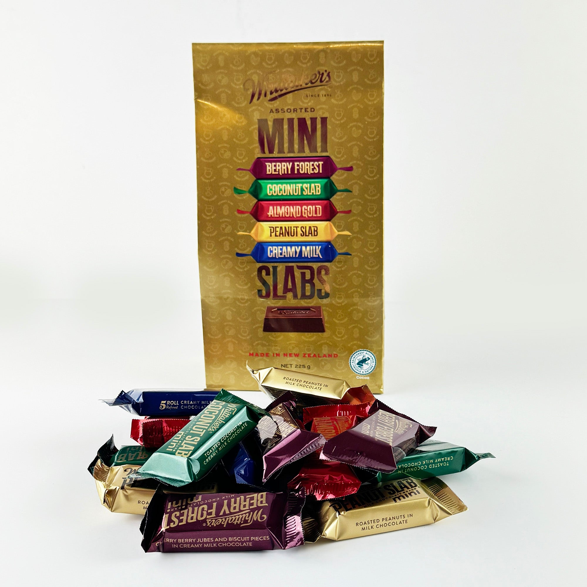 Whittakers Assorted Mini Slabs Chocolate Pack