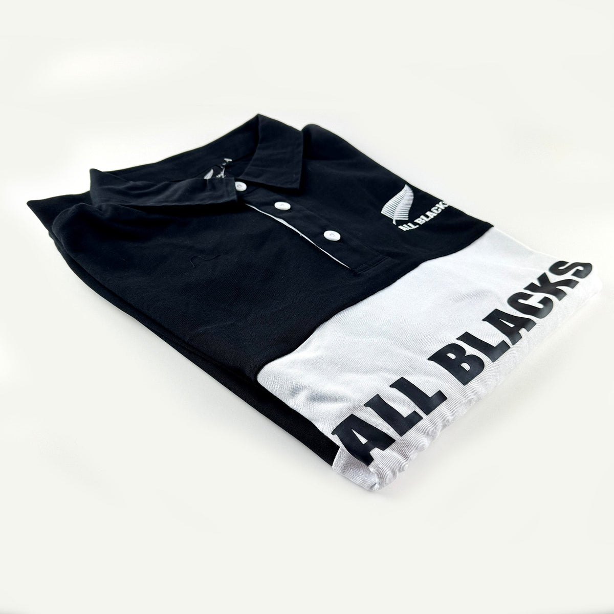 All Blacks Classic Rugby Long Sleeve Polo Shirt - ShopNZ