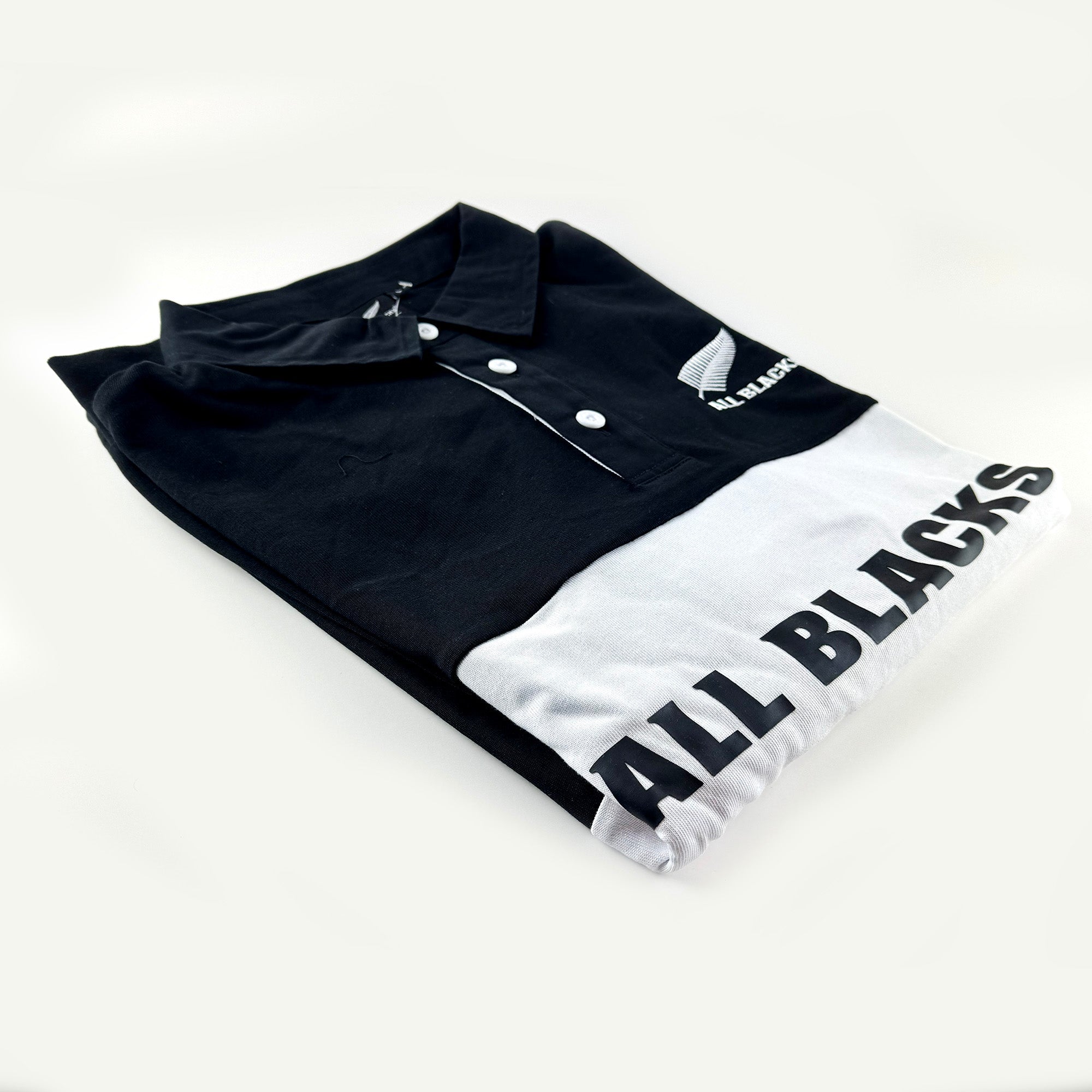 All Blacks Classic Rugby Long Sleeve Polo Shirt - ShopNZ