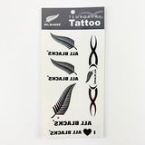All Blacks Rugby Temporary Tattoos - ShopNZ