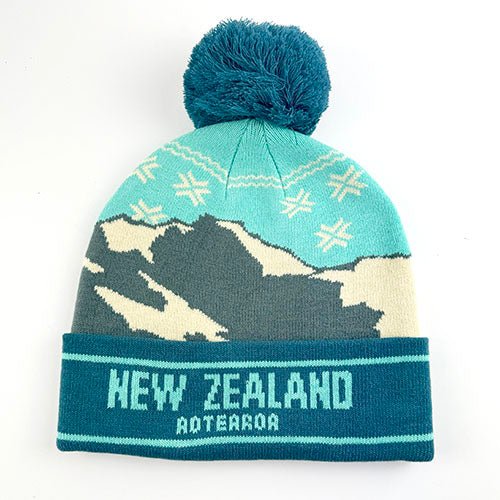 Alpine New Zealand Aotearoa Souvenir Beanie Hat - ShopNZ