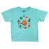 Aqua Cool Kiwi of New Zealand Kids T-shirt - ShopNZ