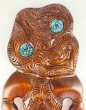 Beautiful Large 57cm Wooden Maori Tiki - ShopNZ