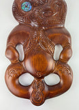 Beautiful Large 57cm Wooden Maori Tiki - ShopNZ