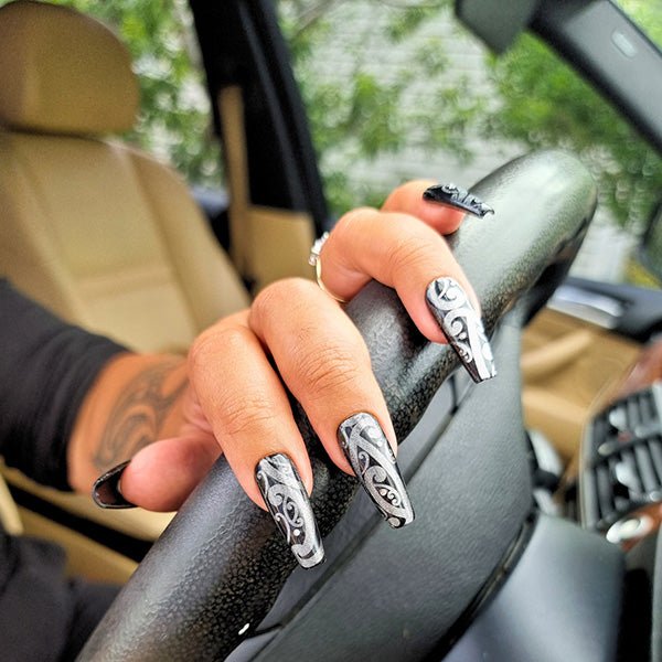 Beautiful Maori Design Nail Art Transfers - ShopNZ