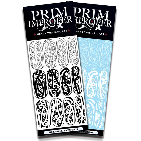 Beautiful Maori Design Nail Art Transfers - ShopNZ