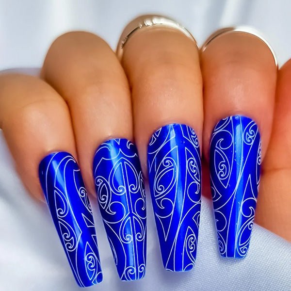 Beautiful Maori Design Nail Art Transfers - ShopNZ