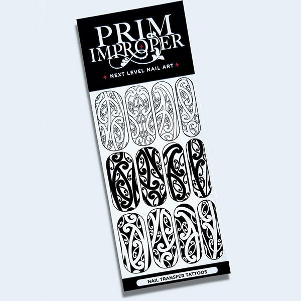 Beautiful Maori Design Nail Art Transfers - ShopNZ