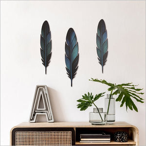 Beautiful NZ Tui Bird Feathers Wall Art - ShopNZ
