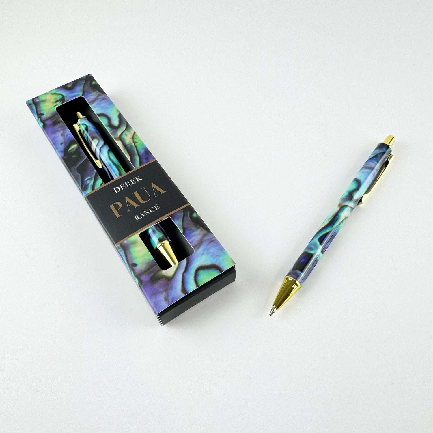 Beautiful Paua Pen in Gorgeous Packaging - Ready to Give - ShopNZ