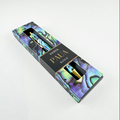 Beautiful Paua Pen in Gorgeous Packaging - Ready to Give - ShopNZ