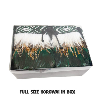 Black and Red Ngapuhi Korowai - ShopNZ