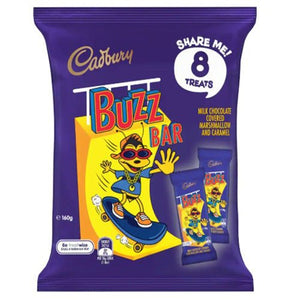Cadbury Buzz Bars - Pack of 8 - ShopNZ