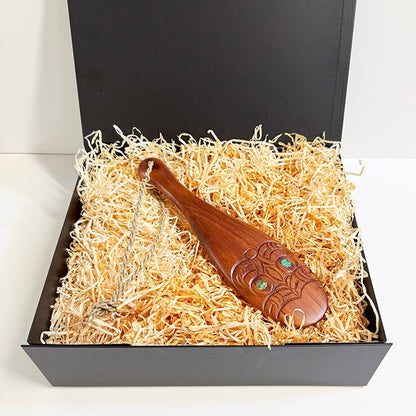 Carved Wooden Maori Patu - ShopNZ