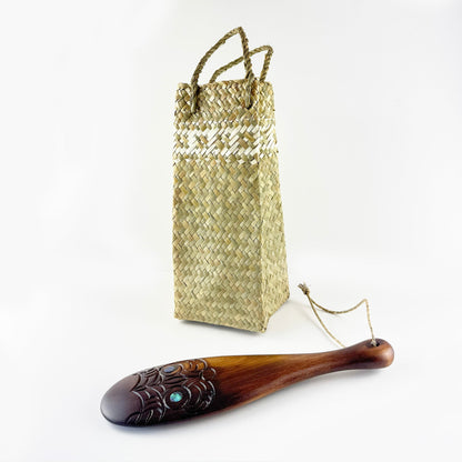 Carved Wooden Māori Patu Artefact - ShopNZ